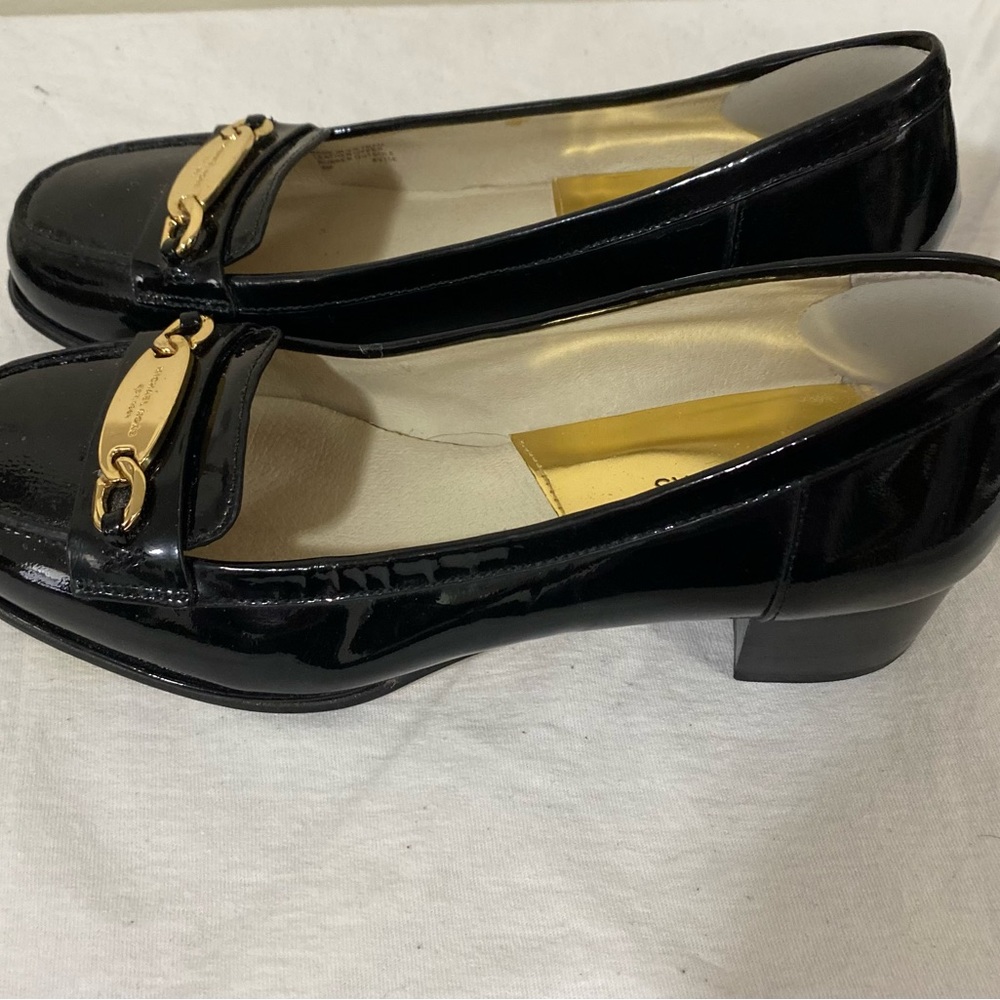 Michael Kors Heels with Gold Plate